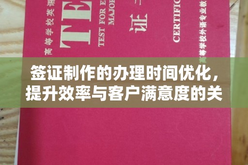 大荔签证制作的办理时间优化，提升效率与客户满意度的关键